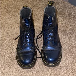 Navy Blue Doc Martens